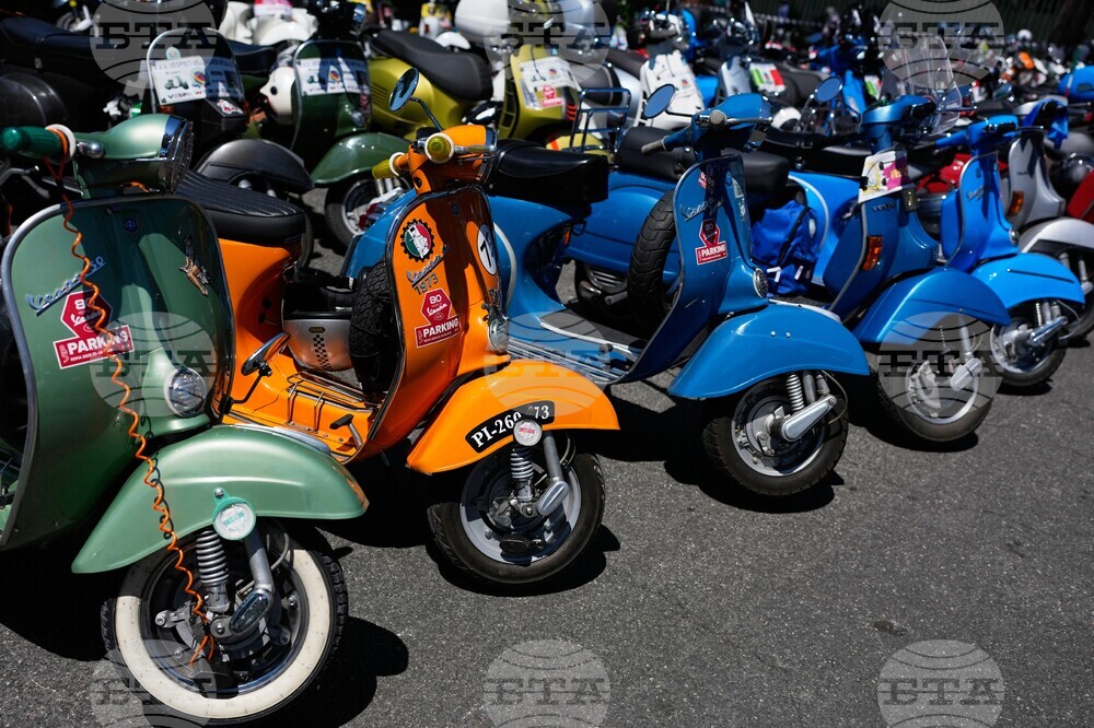 Italy Vespa 80 Years