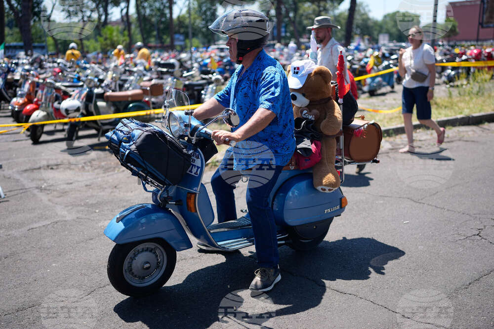 Italy Vespa 80 Years