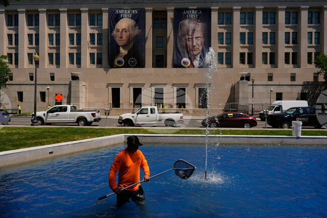 APTOPIX Trump Department of the Interior