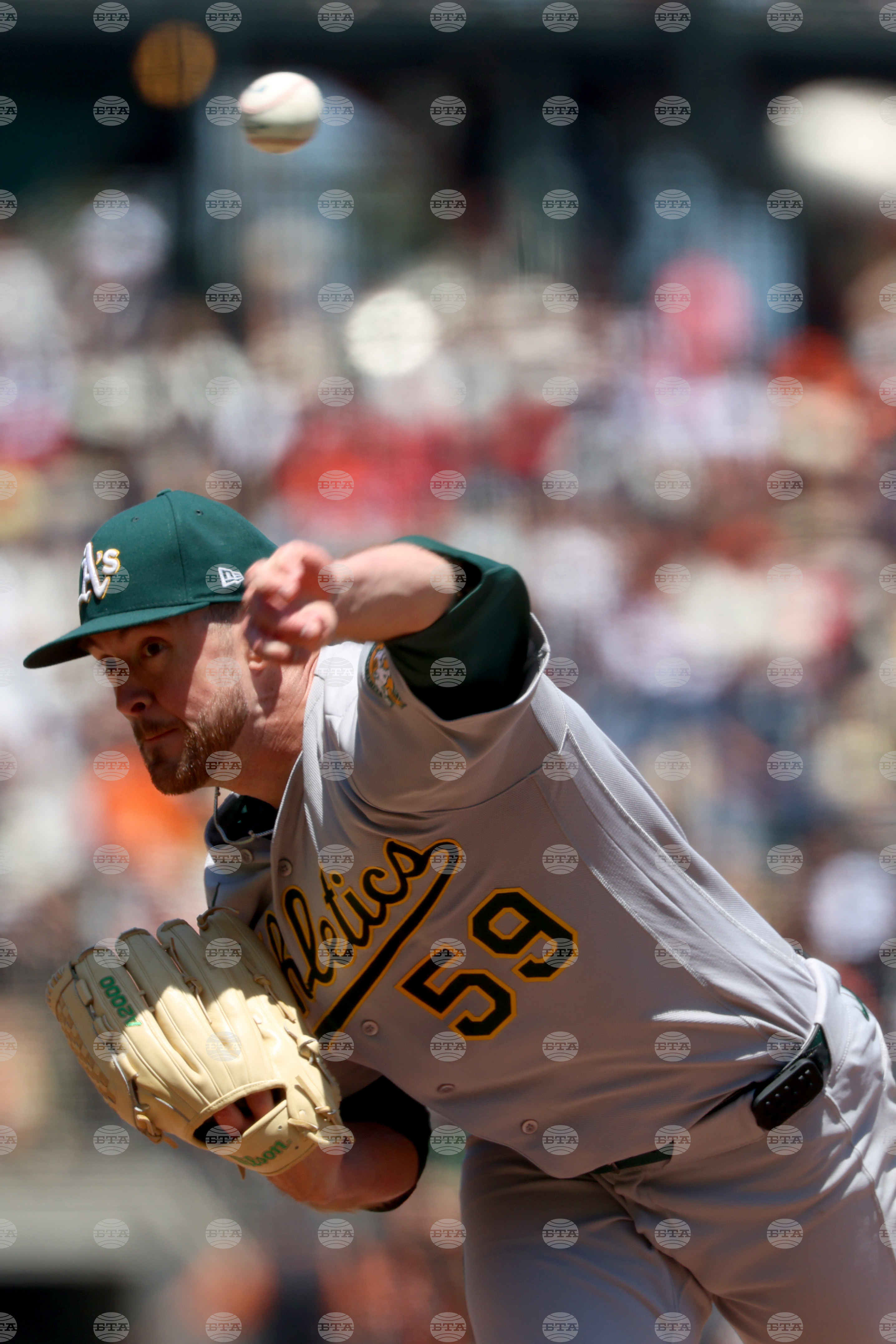 Athletics Giants Baseball