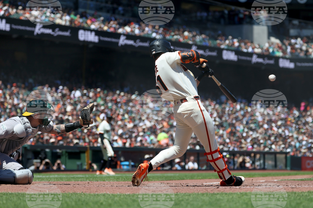 Athletics Giants Baseball