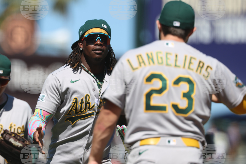 Athletics Giants Baseball