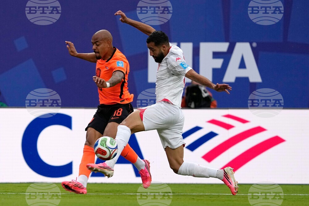 Netherlands Tunisia WCup Soccer