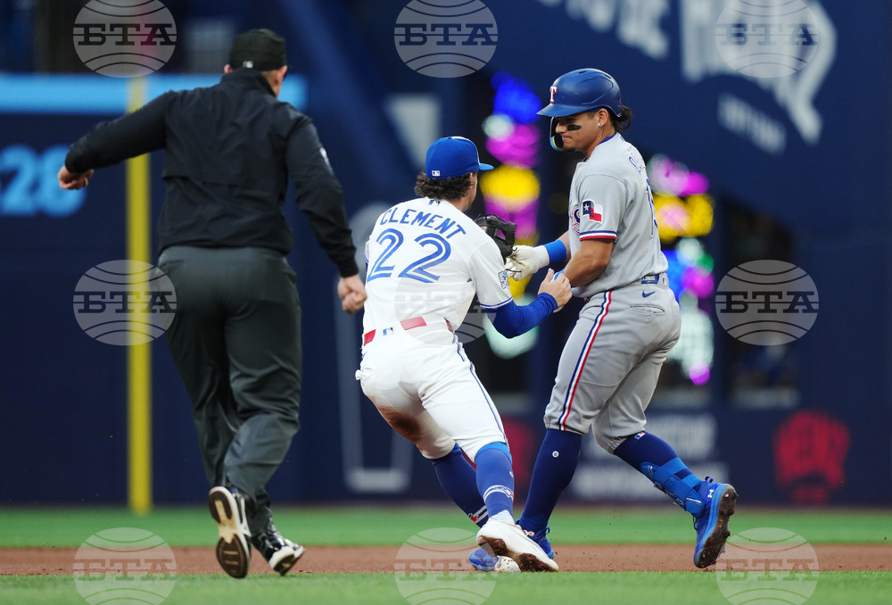 Rangers Blue Jays Baseball