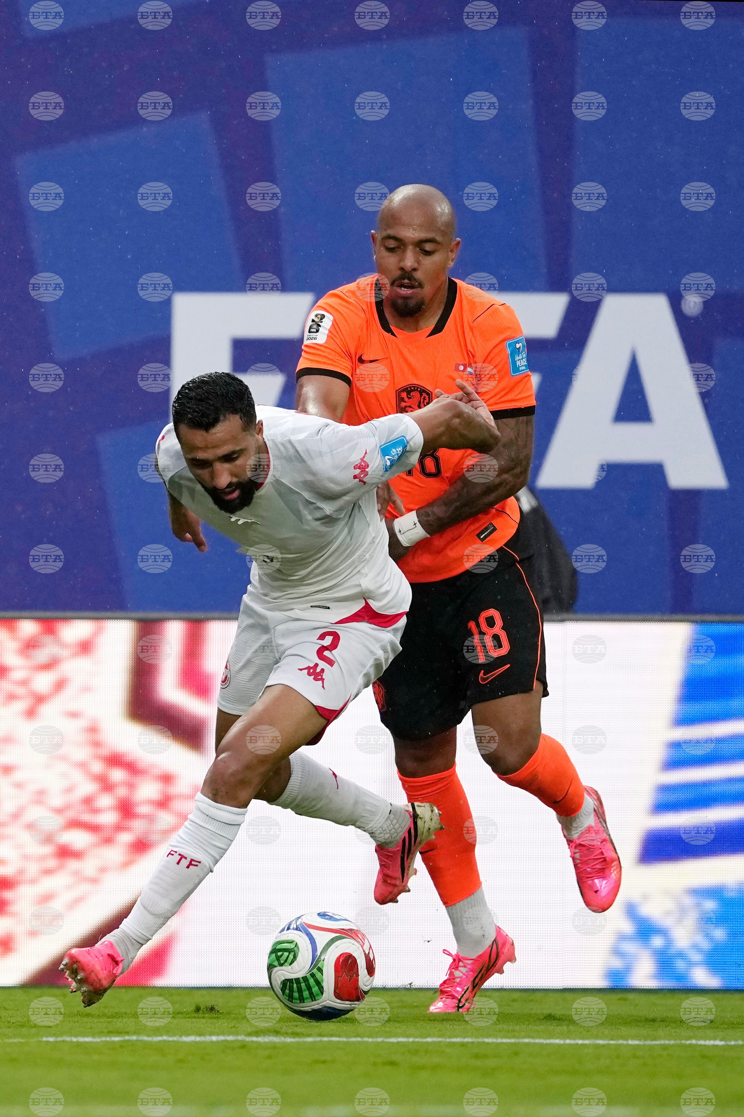 Netherlands Tunisia WCup Soccer