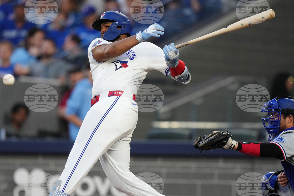 Rangers Blue Jays Baseball