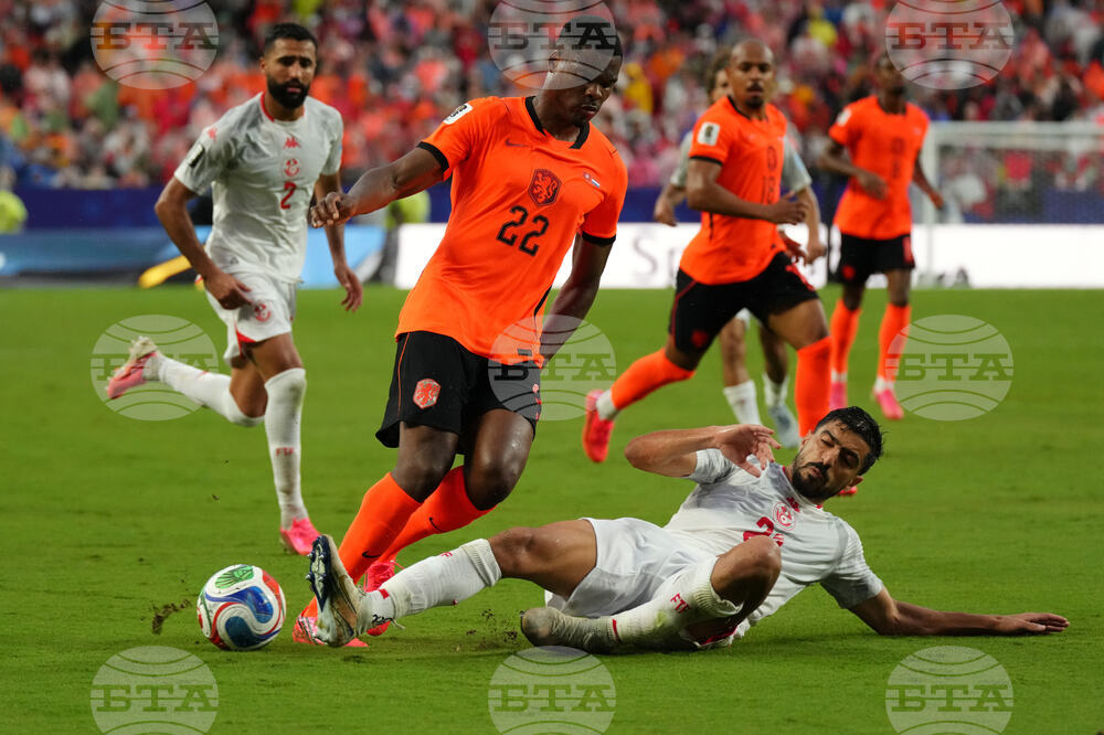 Netherlands Tunisia WCup Soccer