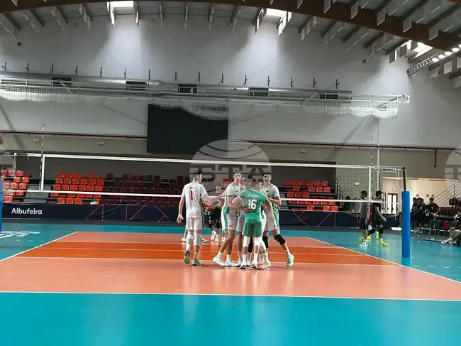 Националният отбор по волейбол за мъже до 22 години постигна втора победа срещу Португалия в контрола