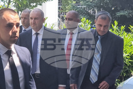 Синодална палата - Светия синод - заседание - Румен Радев