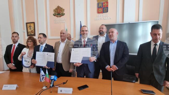 Кметовете на израелската община Кирият Моцкин и на Кюстендил сключиха споразумение за сътрудничество
