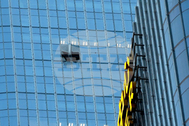 CORRECTION China Building Damaged