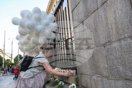 Сдружение „Ангели на пътя“ - Съдебна палата - протест