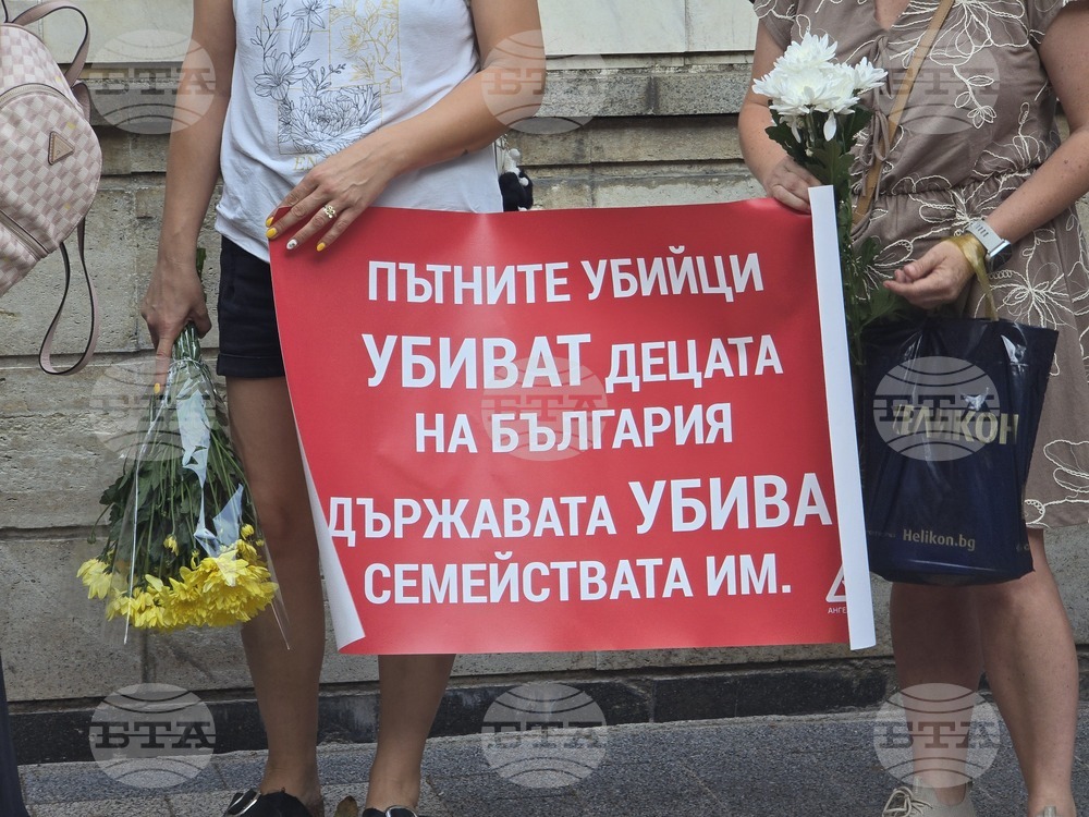 Пловдив - протест - Сдружение „Ангели на пътя“