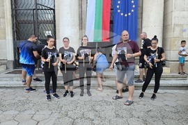 Враца - протест - Сдружение „Ангели на пътя“