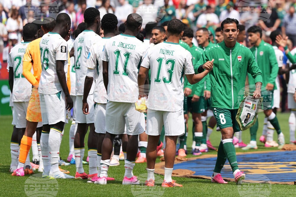 Iraq Senegal WCup Soccer