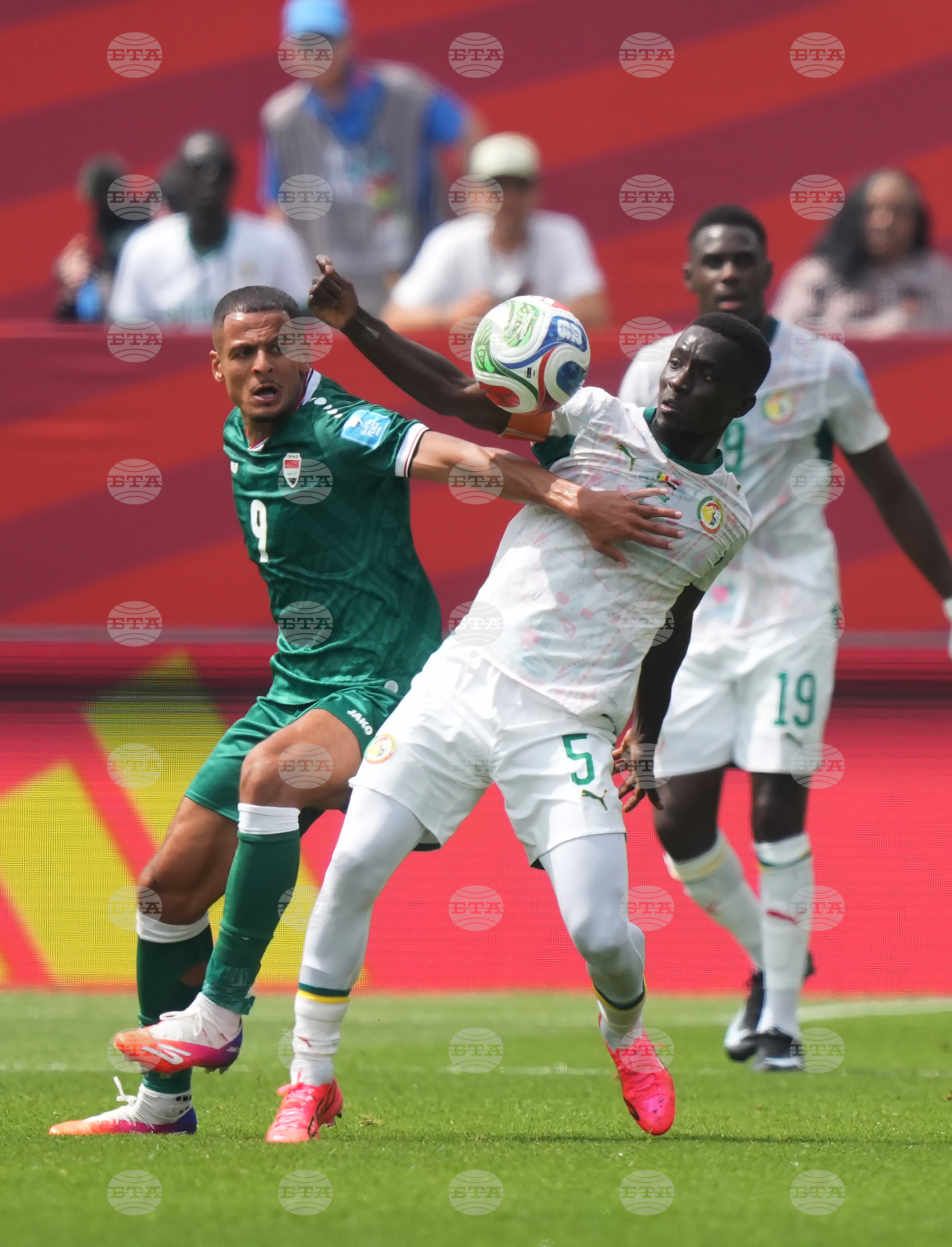 Iraq Senegal WCup Soccer