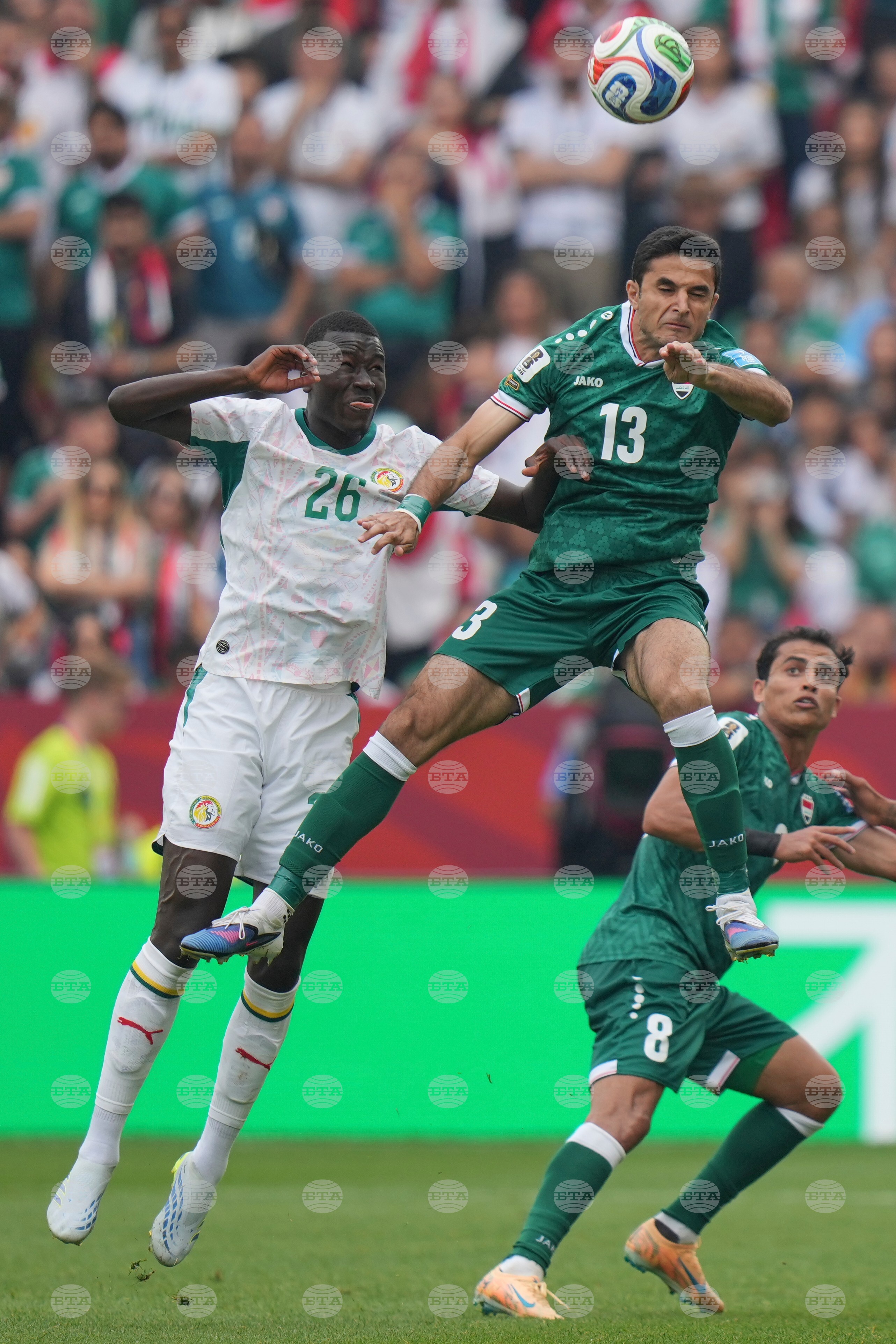 Iraq Senegal WCup Soccer