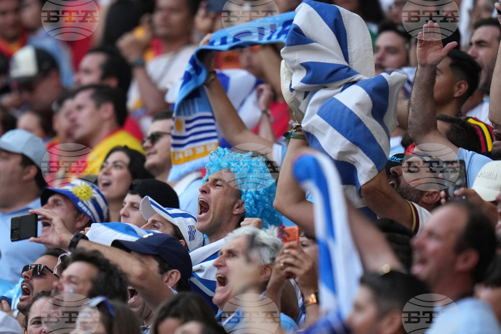 Spain Uruguay WCup Soccer