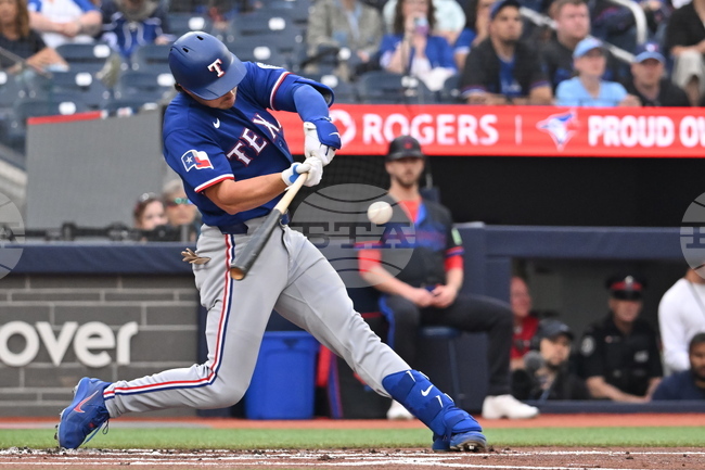 Rangers Blue Jays Bseball
