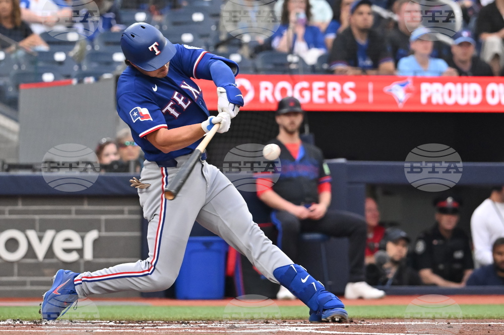 Rangers Blue Jays Bseball