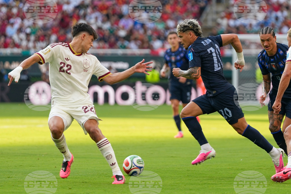 Spain Uruguay WCup Soccer