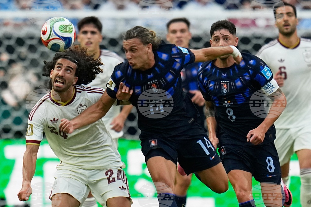Spain Uruguay WCup Soccer