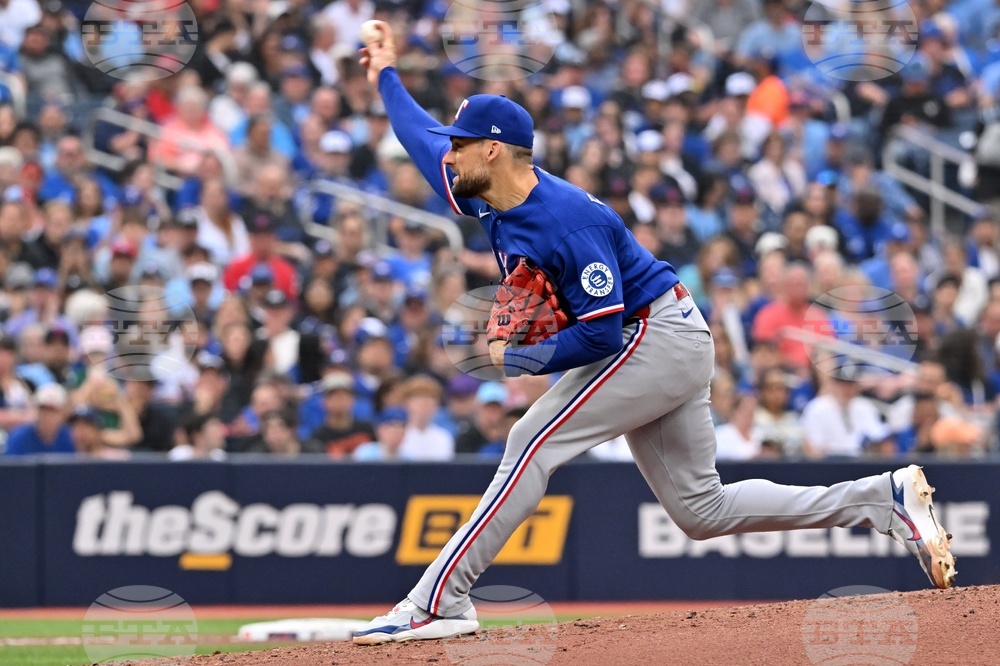 Rangers Blue Jays Baseball