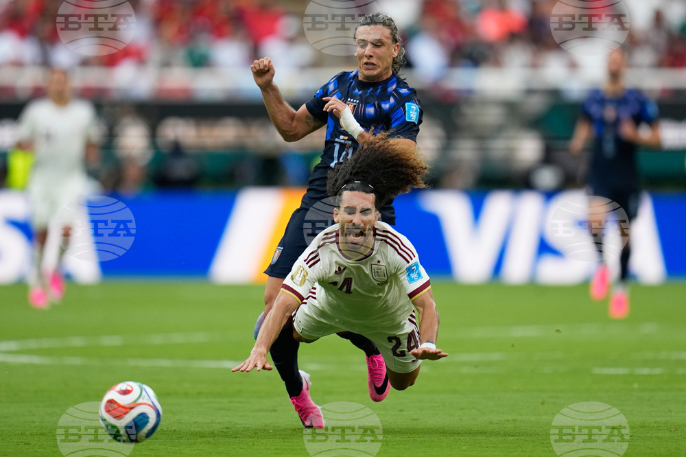 Spain Uruguay WCup Soccer