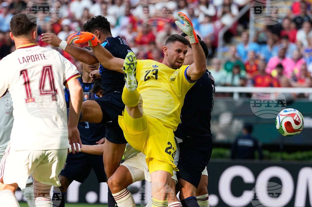 Spain Uruguay WCup Soccer