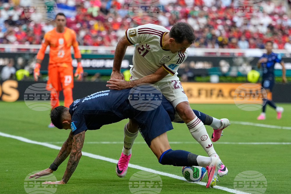 Spain Uruguay WCup Soccer