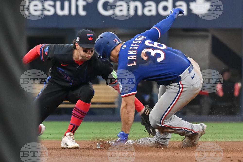 Rangers Blue Jays Baseball