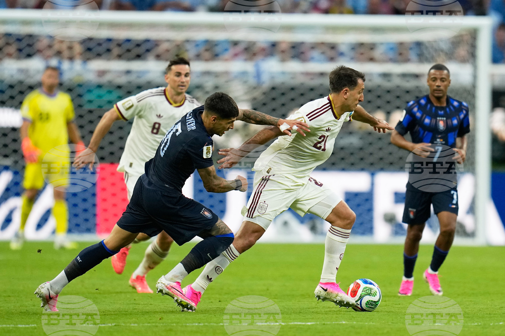 Spain Uruguay WCup Soccer