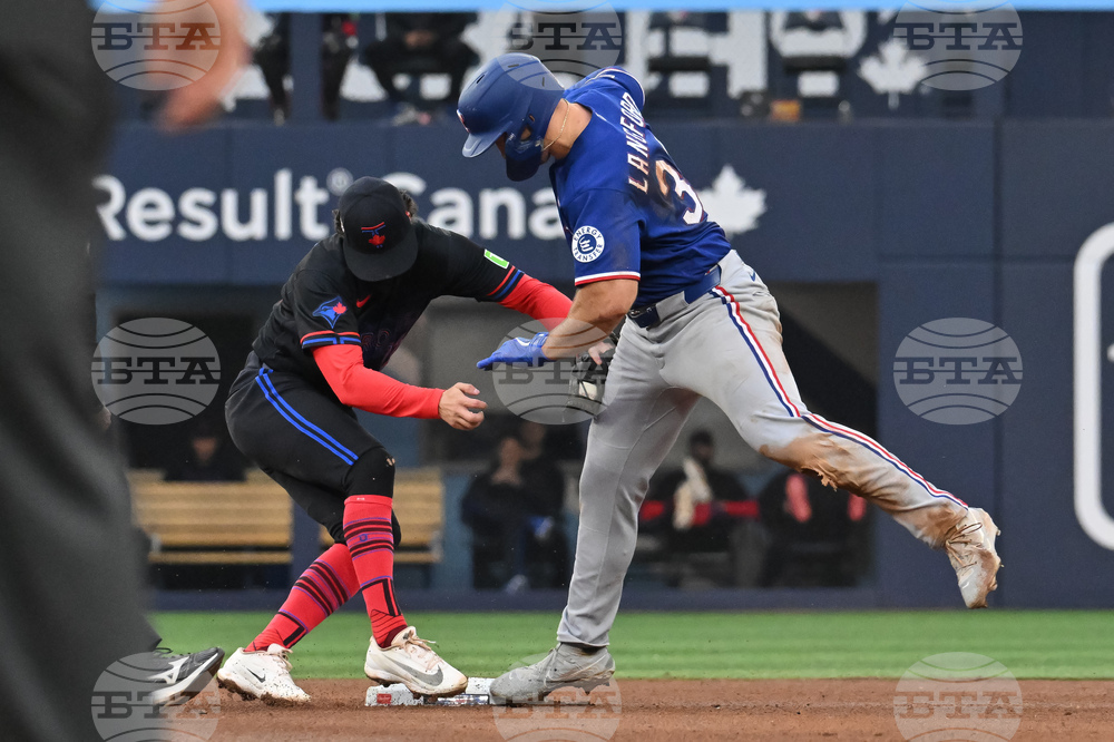 Rangers Blue Jays Baseball