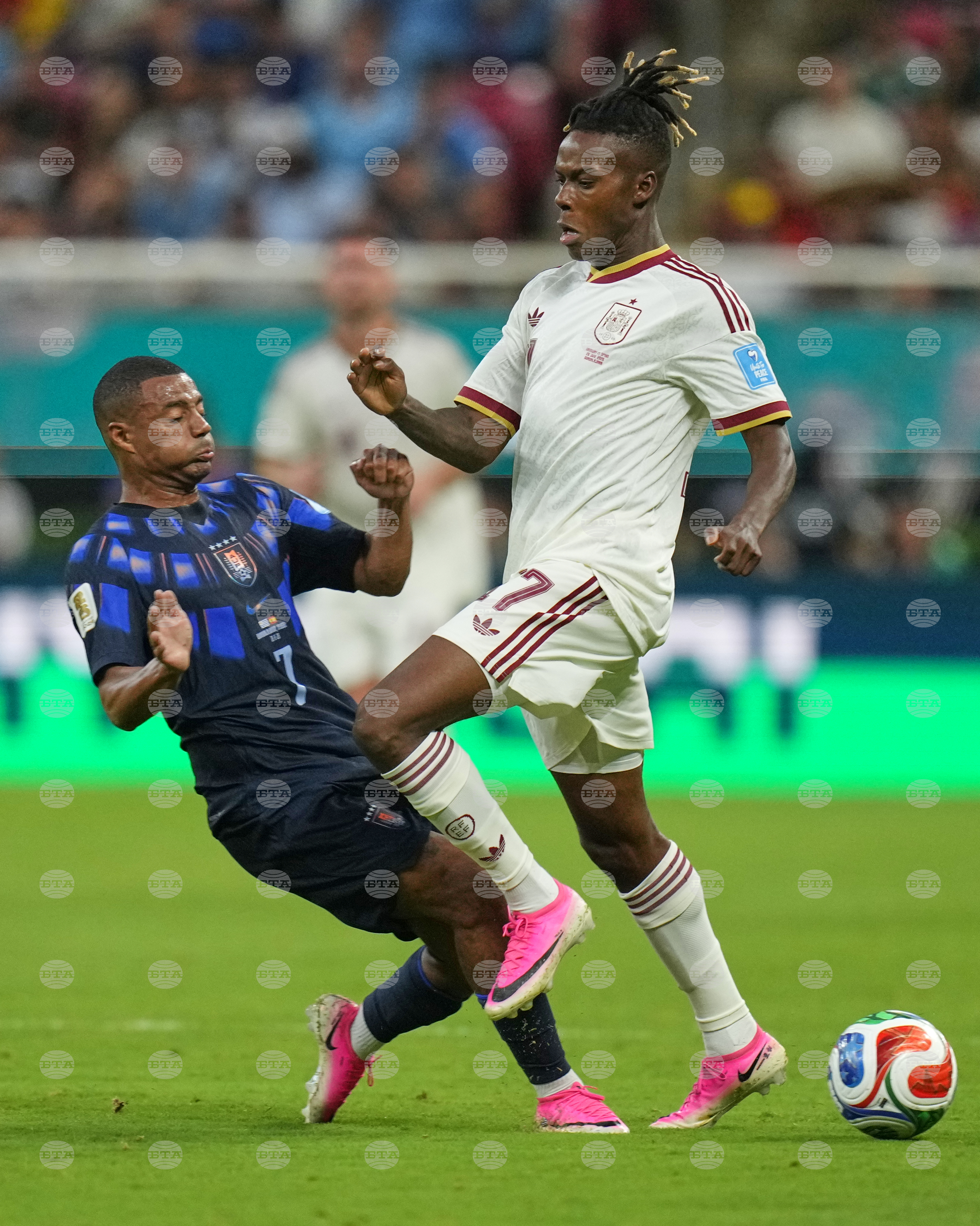 Spain Uruguay WCup Soccer
