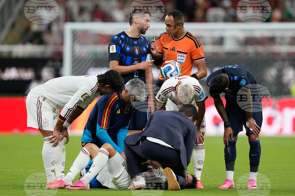 Spain Uruguay WCup Soccer