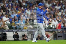 Cubs Brewers Baseball