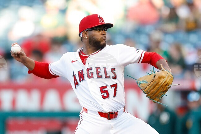 Athletics Angels Baseball