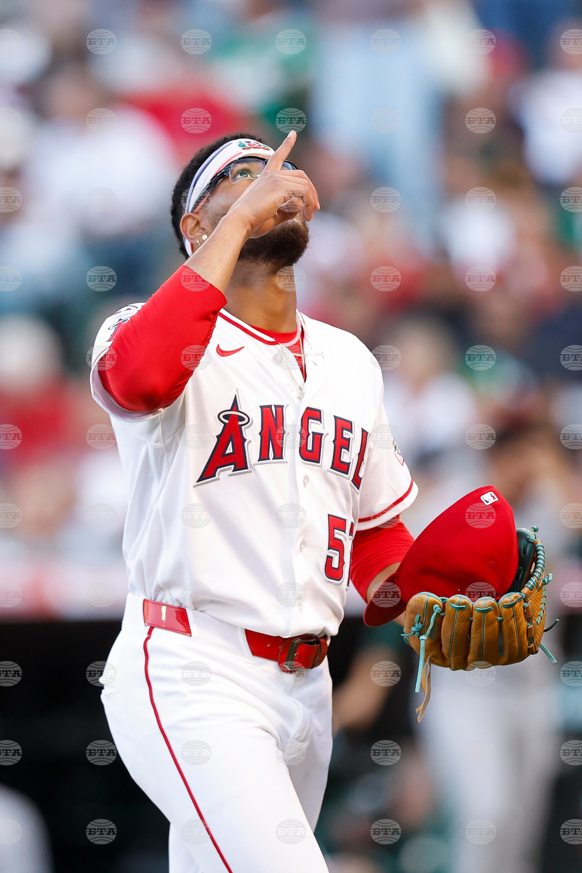 Athletics Angels Baseball