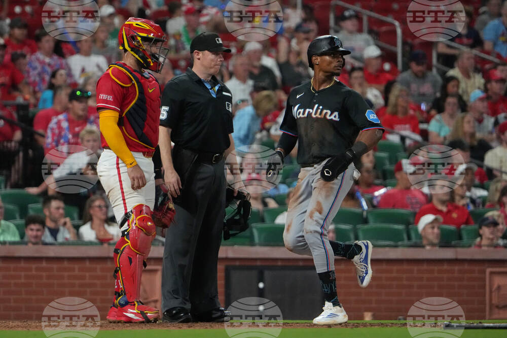Marlins Cardinals Baseball