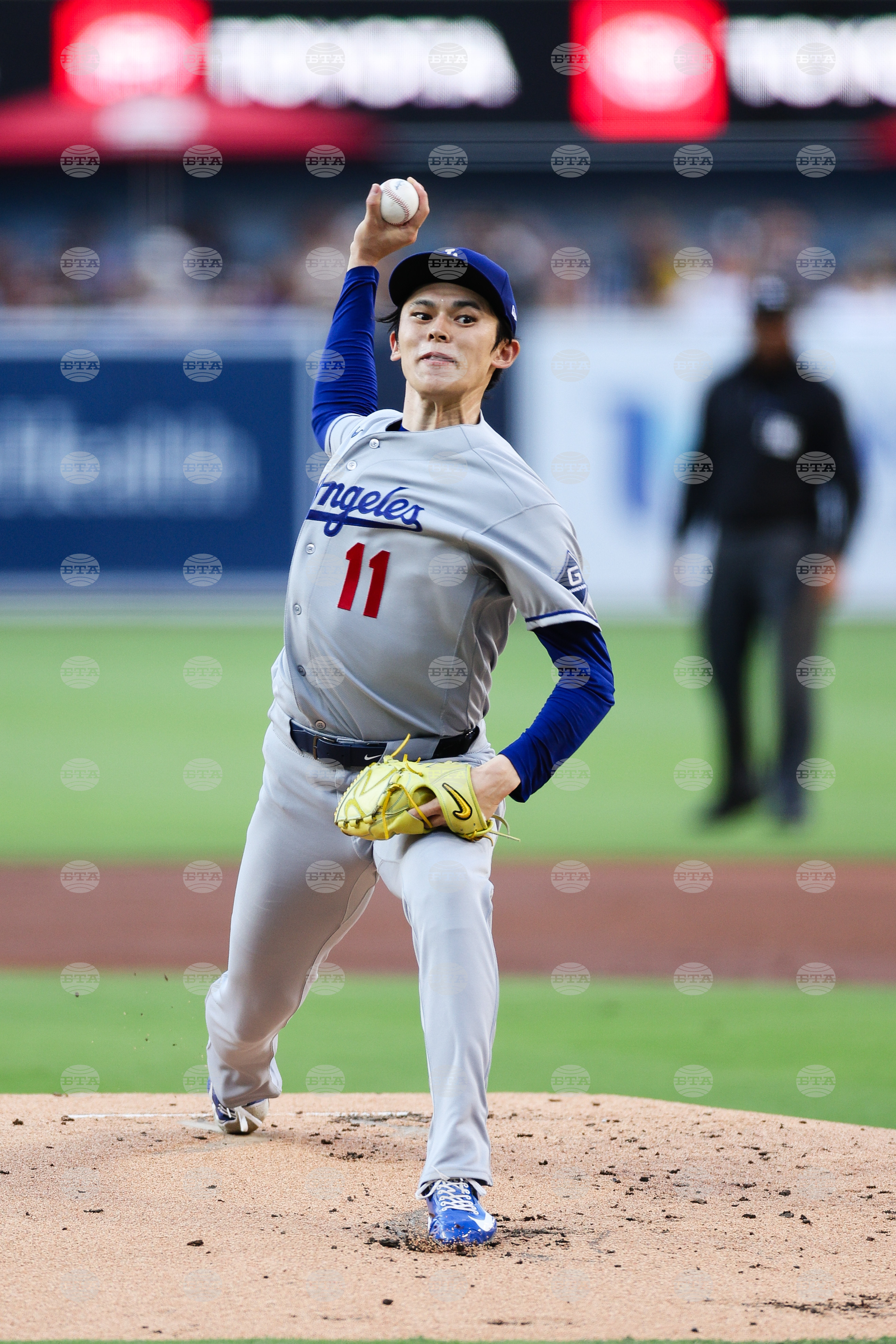 Dodgers Padres Baseball