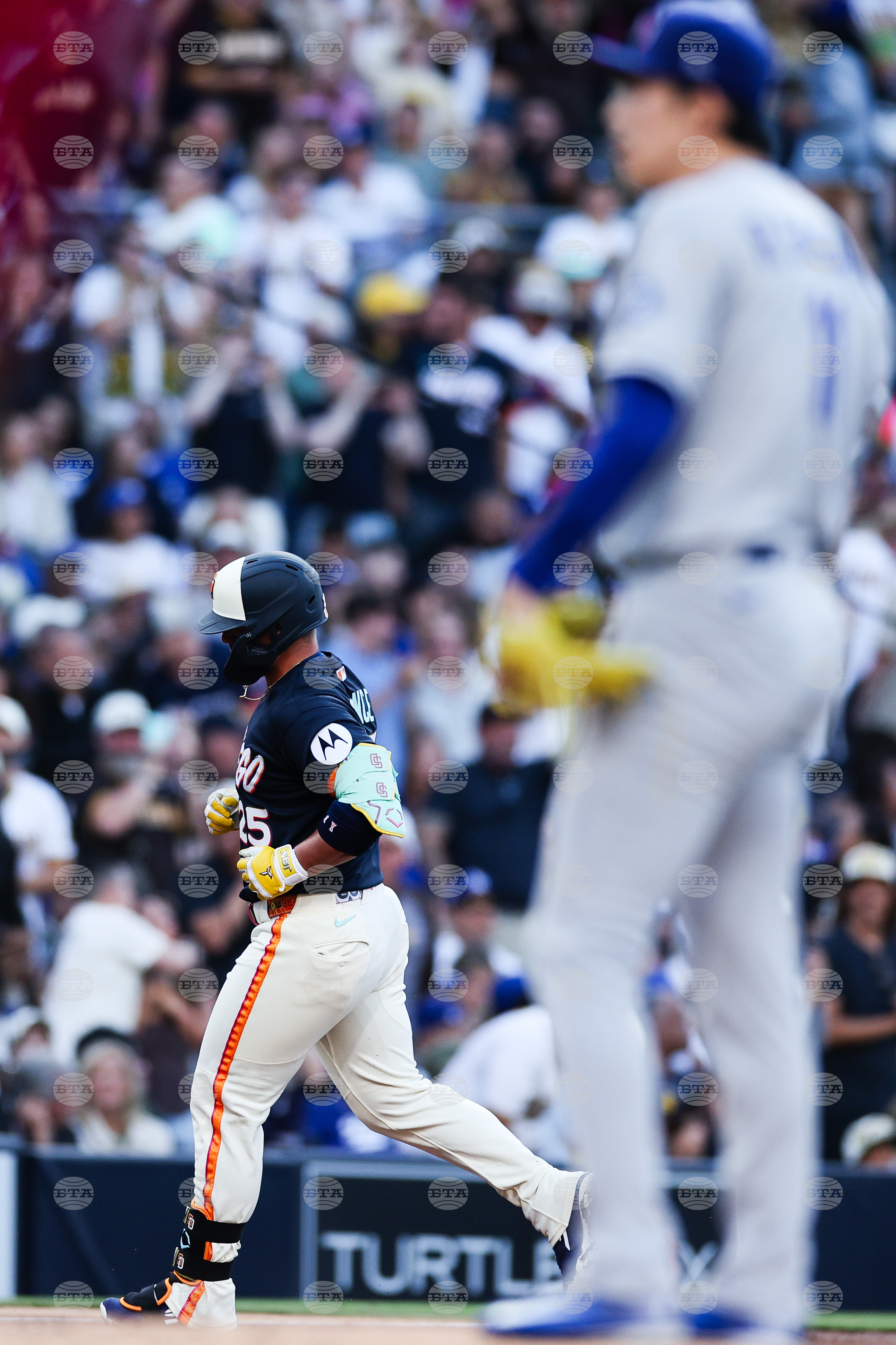 Dodgers Padres Baseball