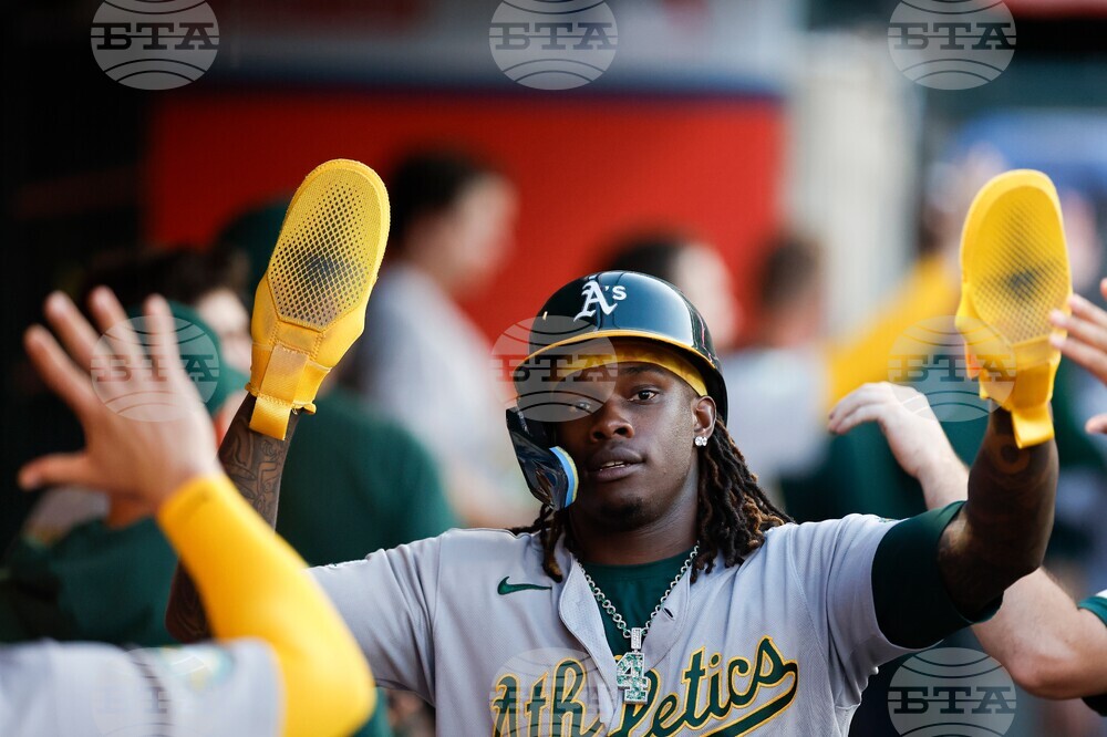 Athletics Angels Baseball