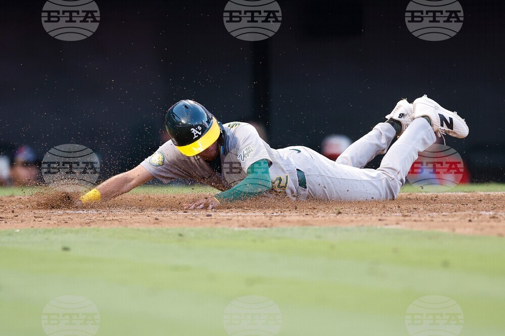 Athletics Angels Baseball