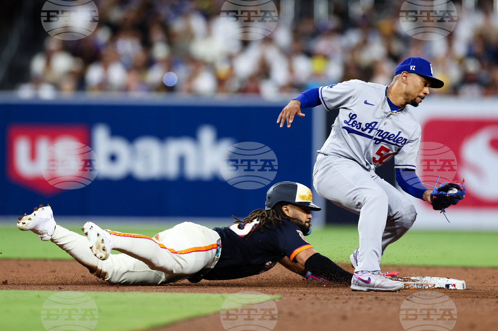 Dodgers Padres Baseball