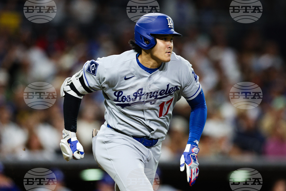 Dodgers Padres Baseball