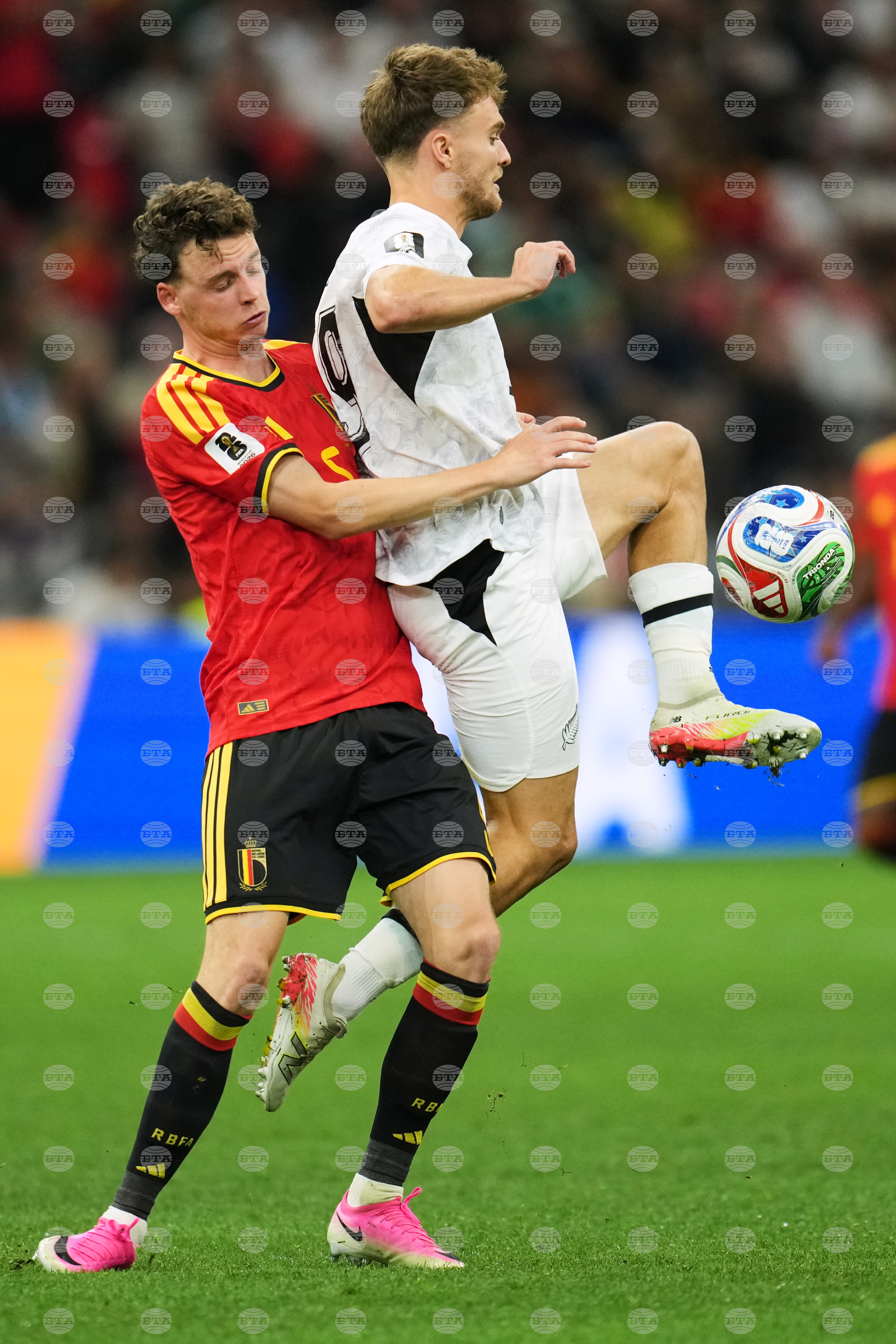 Belgium New Zealand WCup Soccer