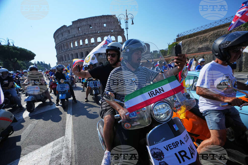 Italy Vespa 80th Anniversary
