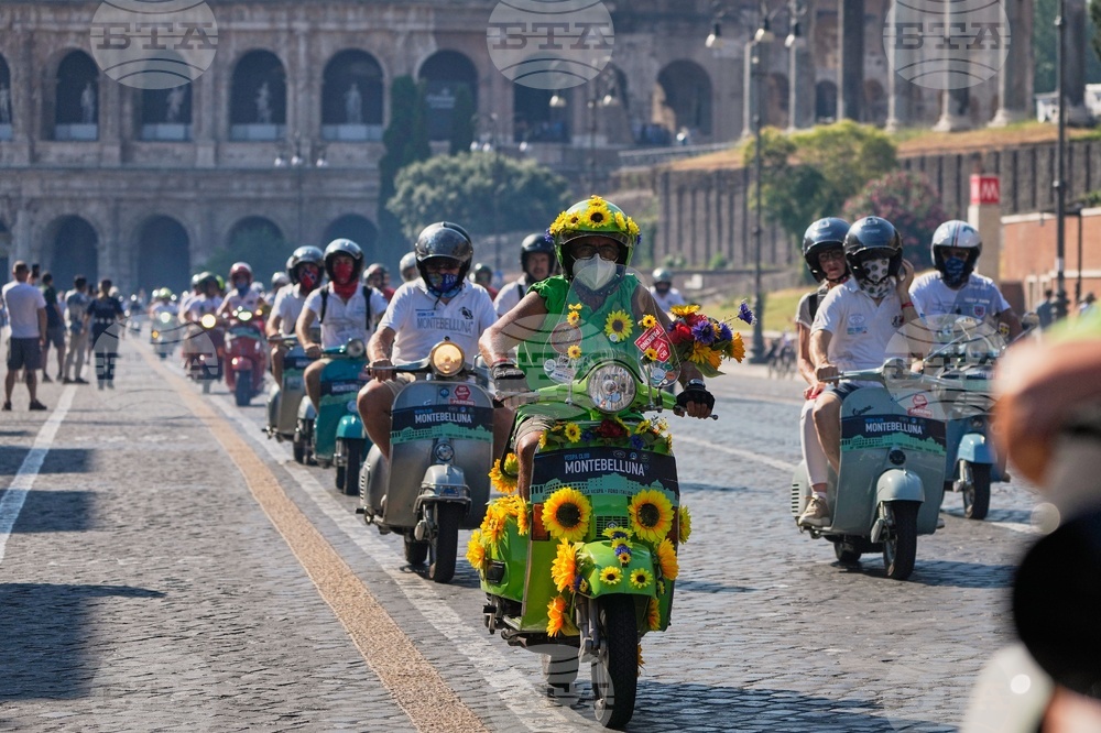 Italy Vespa 80th Anniversary