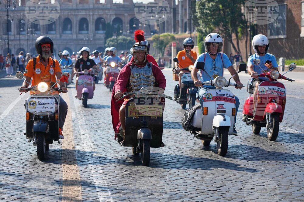 Italy Vespa 80th Anniversary