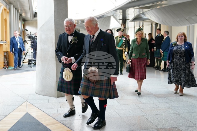 Britain Scottish Parliament Royals